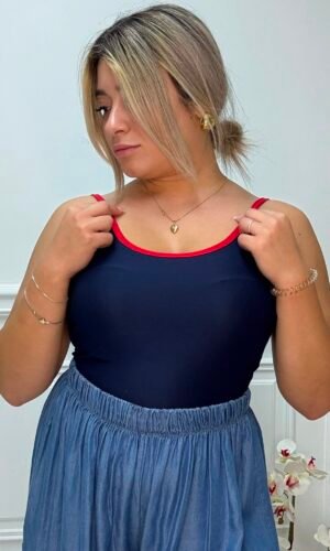 Body Glow Blu e rosso
